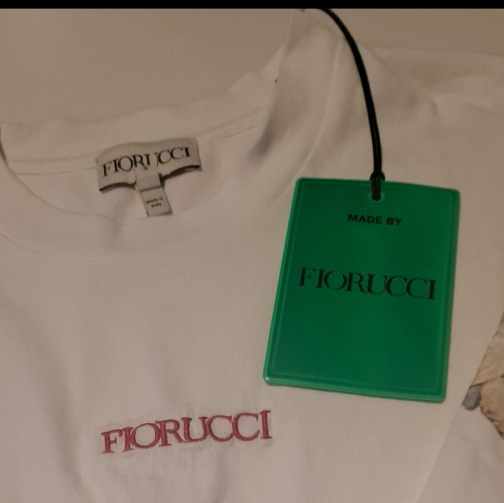 Fiorucci Tania angels tee Rare Made in Italy